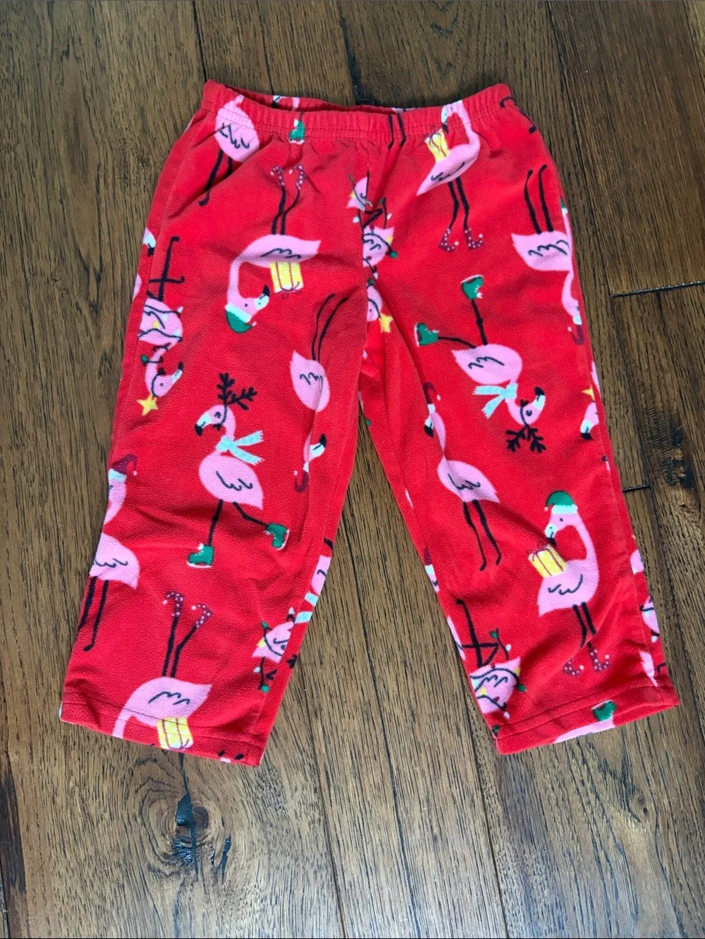 3 for $12 💚 Flamingo Christmas Pajama Set